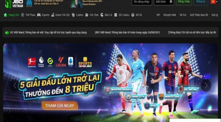 Nhà cái JBO – Top 1 Esport uy tín tại Việt Nam